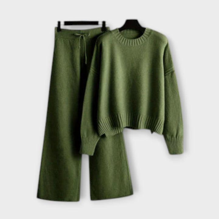 Stella – Casual Embroidered Set