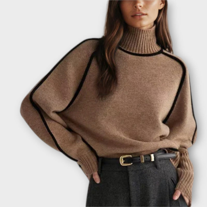 Emilie - Soft &amp; Elegant Turtleneck Jumper