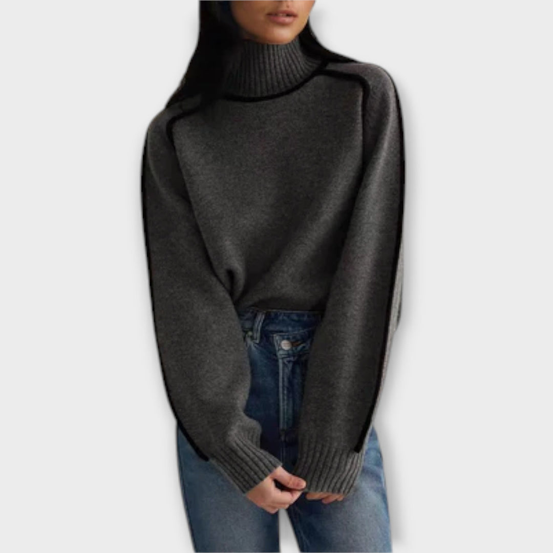 Emilie - Soft &amp; Elegant Turtleneck Jumper