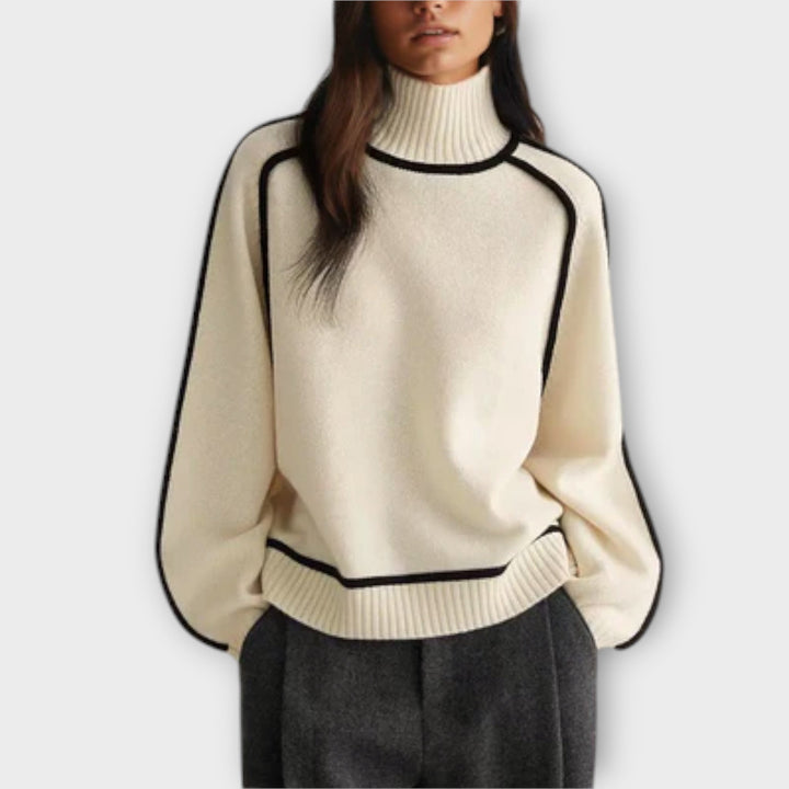Emilie - Soft &amp; Elegant Turtleneck Jumper
