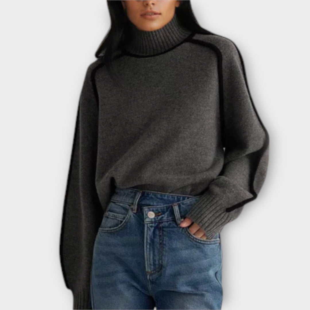 Emilie - Soft &amp; Elegant Turtleneck Jumper