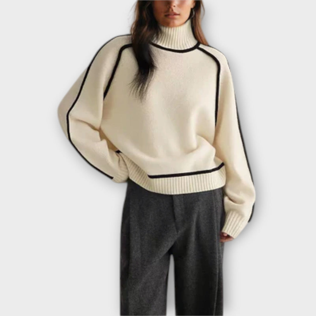 Emilie - Soft &amp; Elegant Turtleneck Jumper